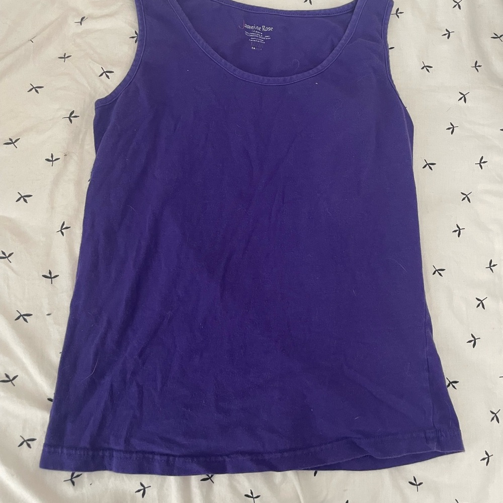 Jasmine Deep Purple Tank Top